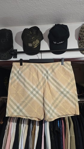 Mens burberry check - , swim