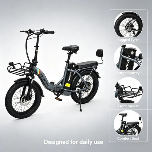 Twofish folding electric bike - twofish,