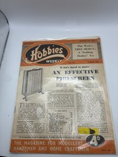 Hobbies Weekly Magazine Aug 6