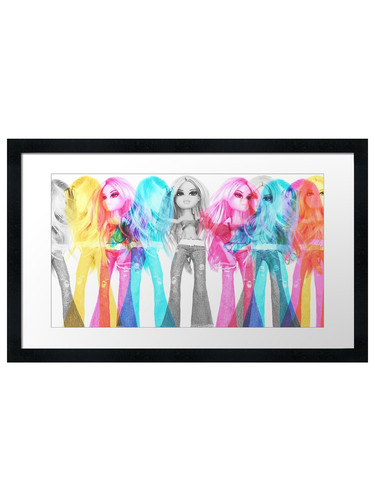 Britney fashion doll framed - britney,