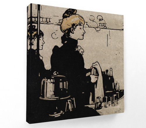 Barmaid william nicholson - barmaid,,