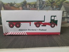 Atlas 4649103 Atkinson Borderer Flatbed Eddie Stobart 1:76th Scale