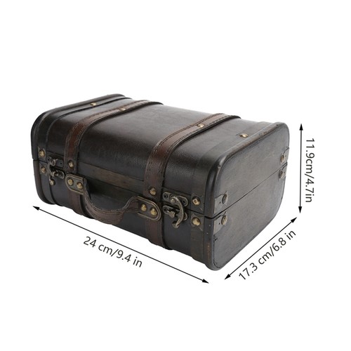 Retro wooden suitcase - suitcase, vintage