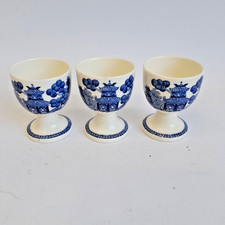 3 Vintage Wedgewood Willow