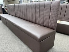 Restaurant booth seating set - restaurant,