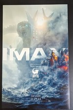 Godzilla Minus One 2023 Mini Imax Poster Exclusive 11x17