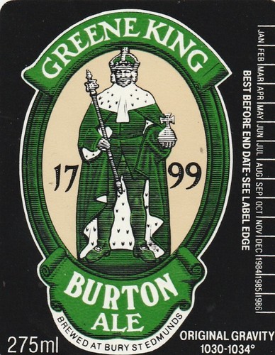 Beer bottle label greene - beer,