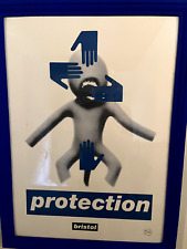 3-D Robert of NAJA "PROTECTION" Bristol (NHS Blue) Banksy 3D