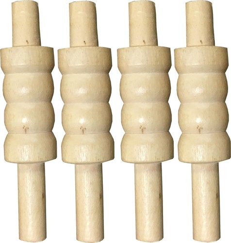Wooden cricket stumps bails - cricket,