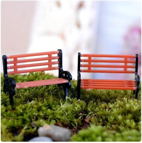 Wooden park benches - (2, pack)