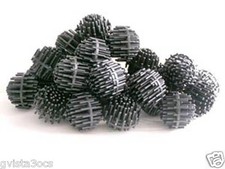 800 JUMBO 1.5" Bio Balls- Pond Filter Media-4 Koi Biofilter-Bioballs-fish-water