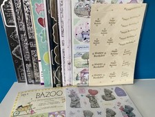 Card Toppers Decoupage Bundle. Designs Include Butterflies, Wedding, Sentiments