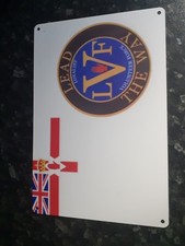 Loyalist Ulster L.V.F Sign