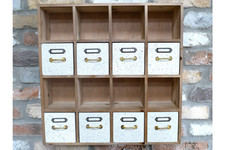 Rustic wooden pigeon hole &