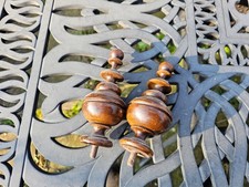 LARGE 5 3/4" PAIR of antique
