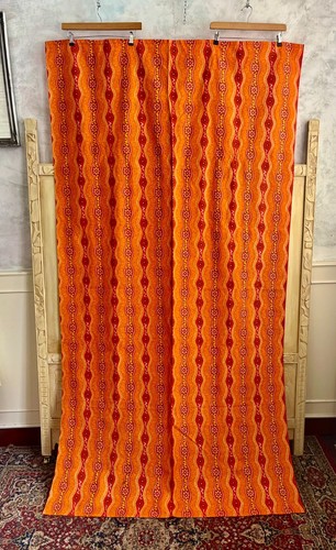 Large vintage 1960 - 1960's, orange