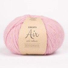 DROPS Air Wool Yarn Fluffy Aran Baby Alpaca Merino Knitting Crochet 150m 50g