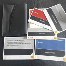 RENAULT MEGANE - GT SPORT OWNERS MANUAL HANDBOOK WALLET 2008-2012