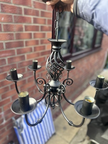 Wrought iron vintage gothic