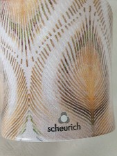Scheurich Peacock Print Plant Pot indor limited edition Made In Germany New
