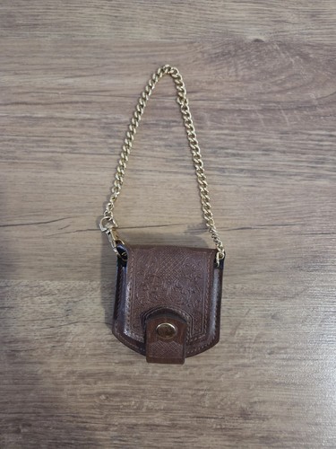 Vintage pocket watch - watch, brown