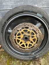Kawasaki ZX6R 1999 Front and Rear Wheels with Tyres and Discs