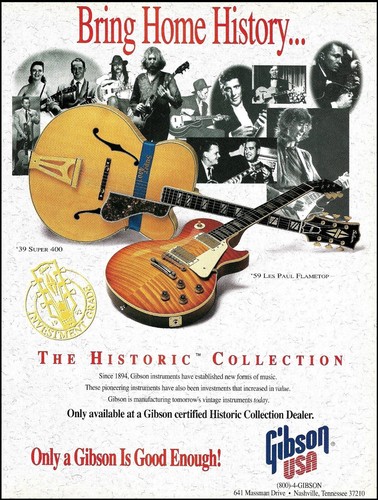 Gibson 1959 les - 1959, historic
