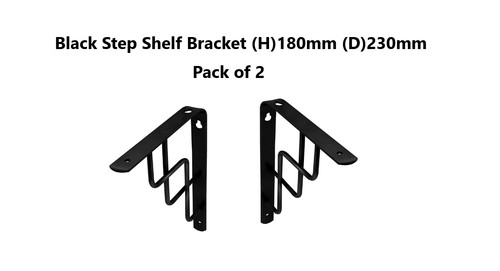 Step bracket 230mm 180mm - bracket, x