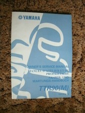 TTR90 TTR 90 TTR90M TTR90(M) 2000 Genuine Workshop Service Repair Manual   