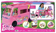 Barbie Dream Camper Playset with Roof Tent & Swing - HRJ78
