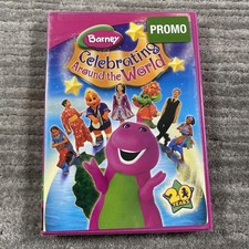 Barney Celebrating Around The