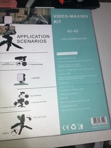 Video making kit - video,
