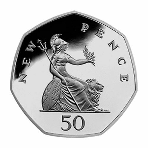 1969 britannia 50p fifty pence - britannia,