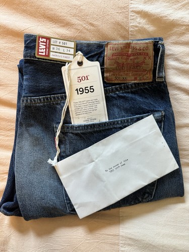 Levi lvc 501 1955 jeans - jeans,
