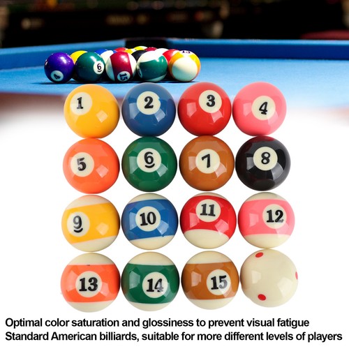 Full set billiard balls 2mm - full,