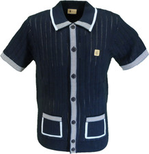 Gabicci Mens Navy Blue Carter