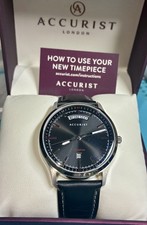 ACCURIST DAY DATE BLACK