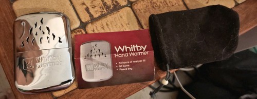Whitby hand warmer silver - warmer,