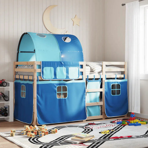 Walplus bunk bed - bed, blue