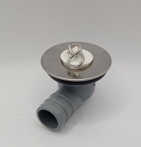 Sink waste outlet angled - outlet,