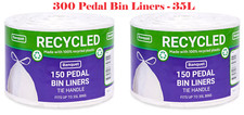 300 x Pedal Bin Liners White