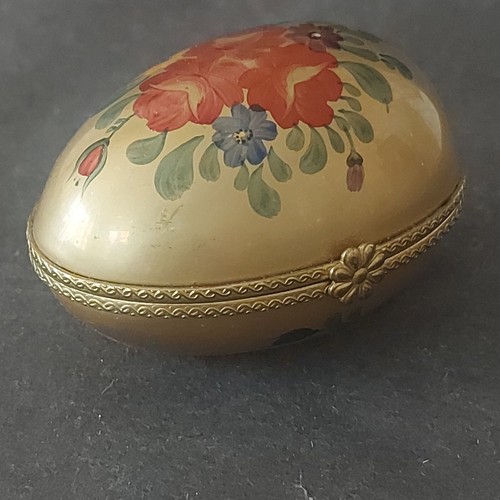 Past times gold hinged egg - past,