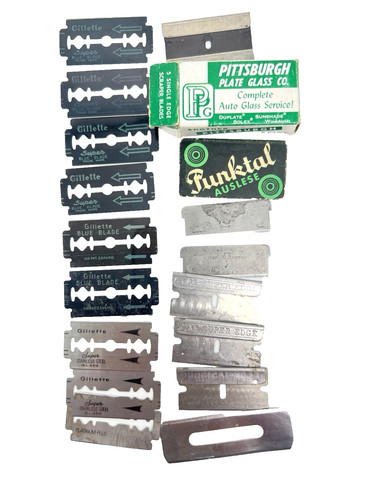 Vintage razor blade lot - razor,