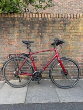 Trek FX3 Hybrid Bicycle (Red) with Hydraulic Disc Brakes