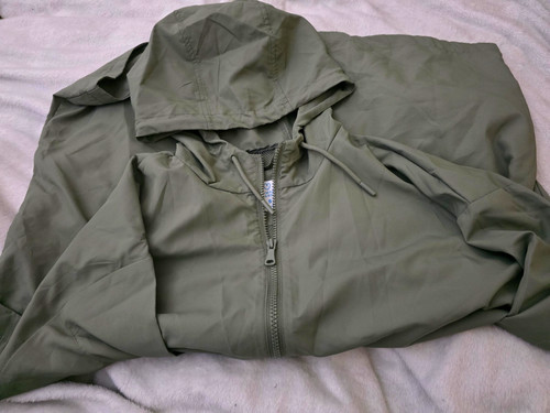 Primark cares green hooded zip - cares,