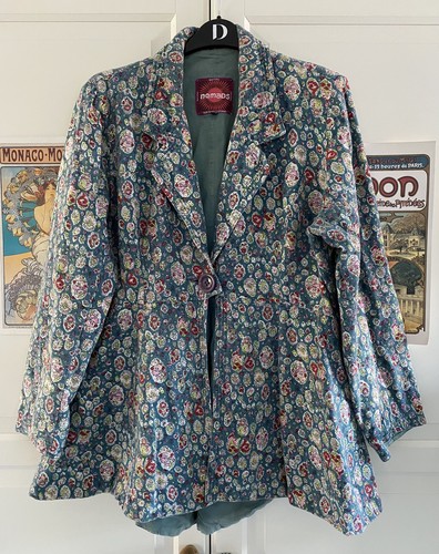 Nomads blue pink red cotton - pink,