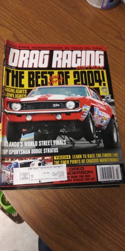 Drag racing action magazine - drag,