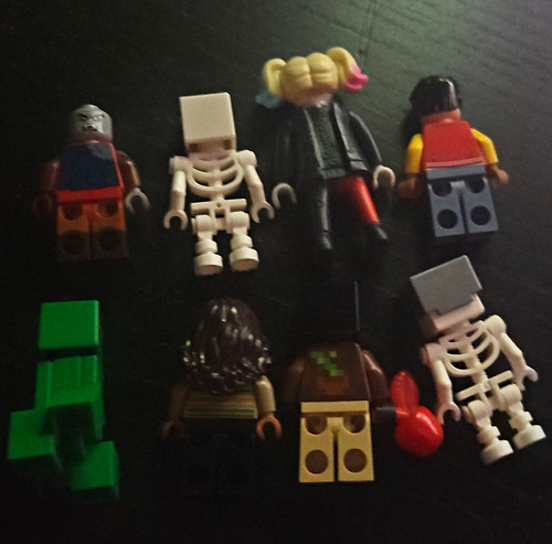 Mixed figures minecraft - figures, 3
