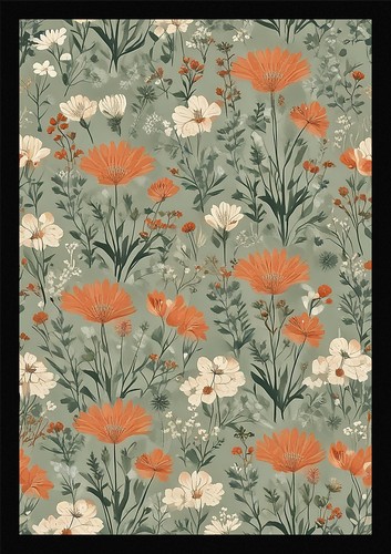 Wildflowers art beautiful - wildflowers,