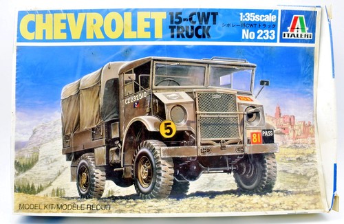 Italeri chevrolet cwt - chevrolet, 15-cwt
